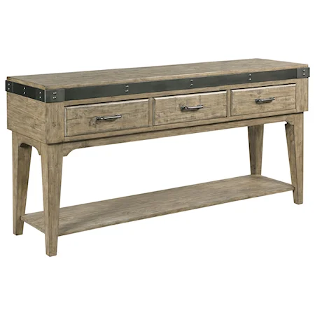Artisans Solid Wood Sideboard with Three Drawers